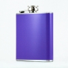 6oz Purple Flask for Women